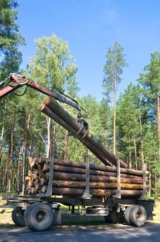 Shipping Timber Stock Image Shipping Timber Stock Image