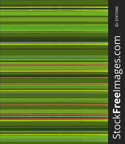 Abstract background with green line