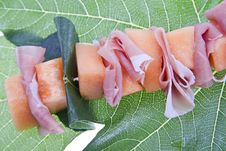 Melon And Prosciutto Stock Images Melon And Prosciutto Stock Images