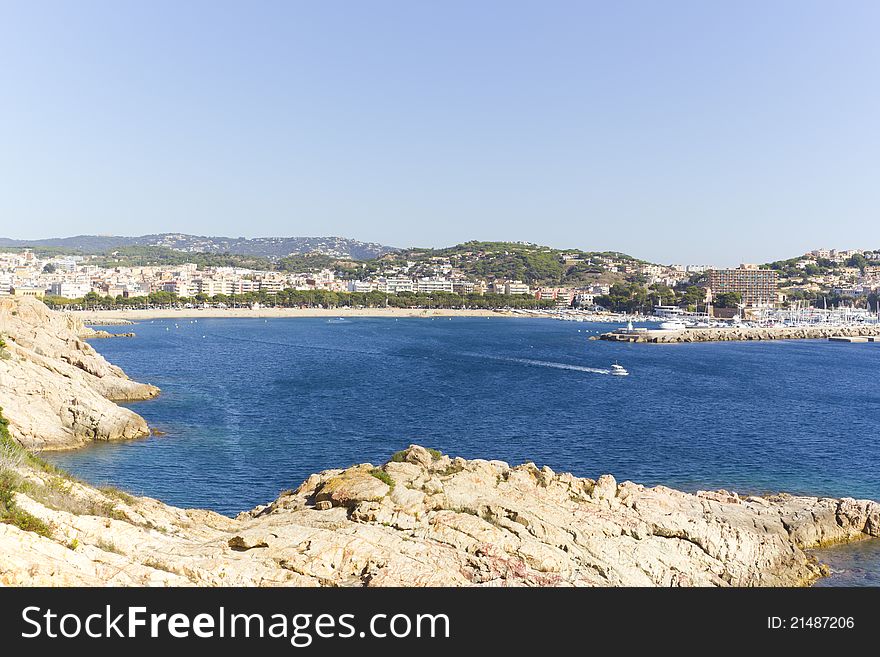 Fishing port situated on the Costa Brava, Girona. Fishing port situated on the Costa Brava, Girona