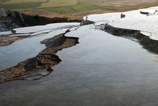Travertine Terraces In Pamukkale Stock Photos Travertine Terraces In Pamukkale Stock Photos