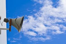 Old Loudspeaker Royalty Free Stock Photography Old Loudspeaker Royalty Free Stock Photography