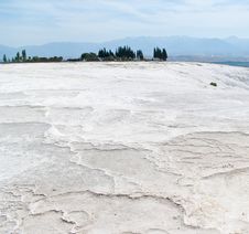 Pamukkale Terraces Stock Photo
