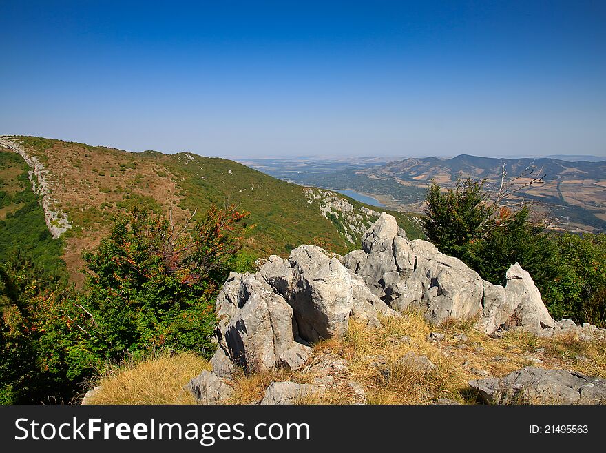 Look at the dam of Vratsa, Bulgaria. Look at the dam of Vratsa, Bulgaria