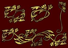 Floral Decoration 09 Royalty Free Stock Image