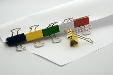 Binder Clip 9 Stock Photos Binder Clip 9 Stock Photos