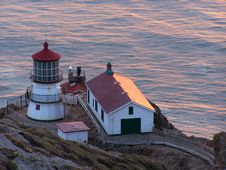 Lighthouse At Point Reyes Stock Photography Lighthouse At Point Reyes Stock Photography