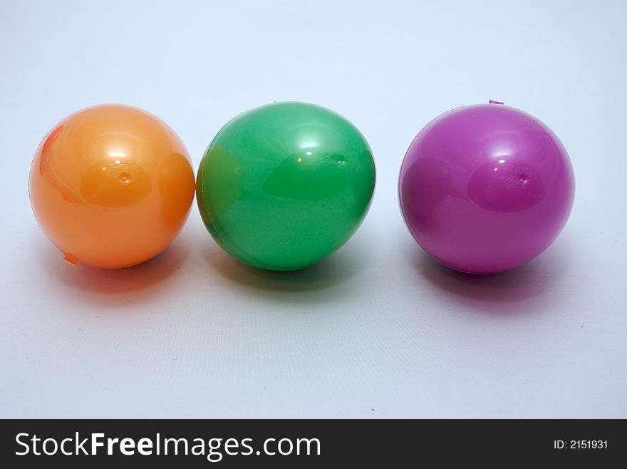 Multi-colored easter eggs in a white background. Multi-colored easter eggs in a white background