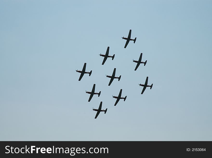 Swiss Swiss Military Airshow - Formation flight