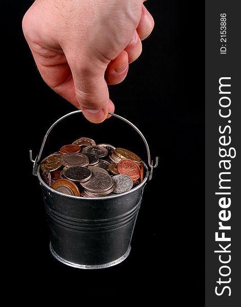 Bucket Of Coins