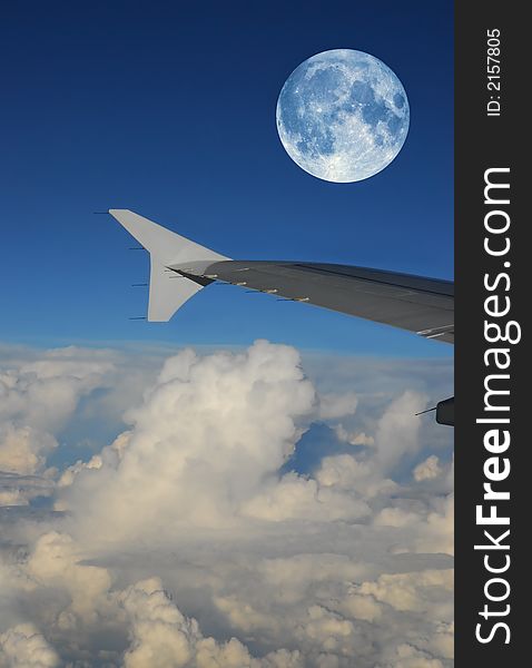 Full Moon Flight