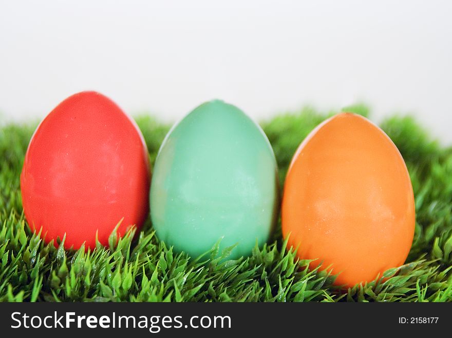 Easter Candle Eggs