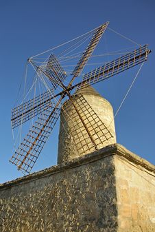 Spanish Windmill Stock Photo Spanish Windmill Stock Photo