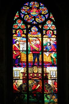 Stained-glass Window Royalty Free Stock Photos