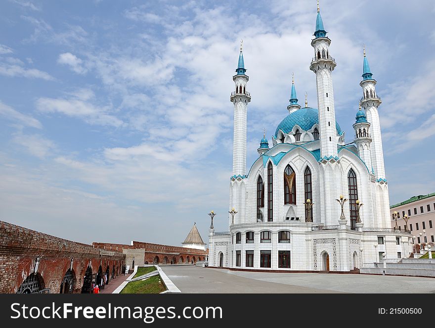 Qolsharif Mosque. Russia, Tatarstan, Kazan