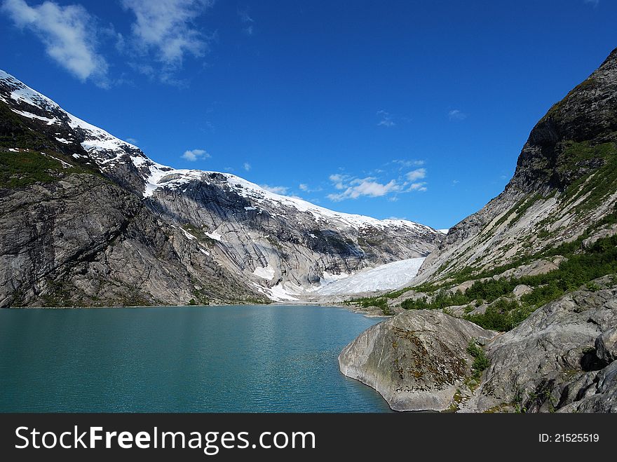 One of the biggest glacier, Jostedal National Park, Norway. One of the biggest glacier, Jostedal National Park, Norway