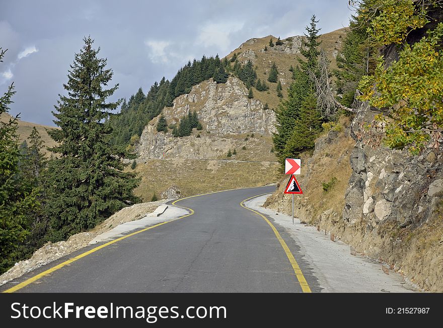 Curved Road Mountain