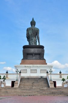 Big Buddha Image At Phutthamonthon Royalty Free Stock Images Big Buddha Image At Phutthamonthon Royalty Free Stock Images
