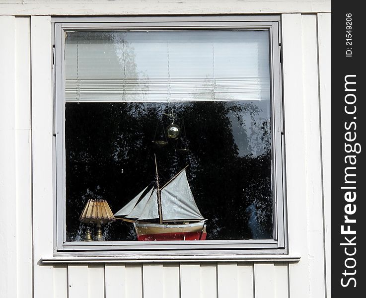 Ship In Window