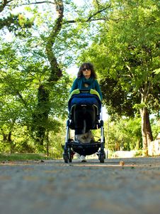 Walking In Nature Royalty Free Stock Image Walking In Nature Royalty Free Stock Image
