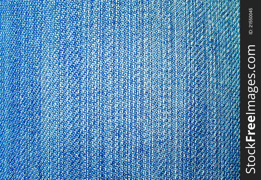 Dark blue jeans fabric