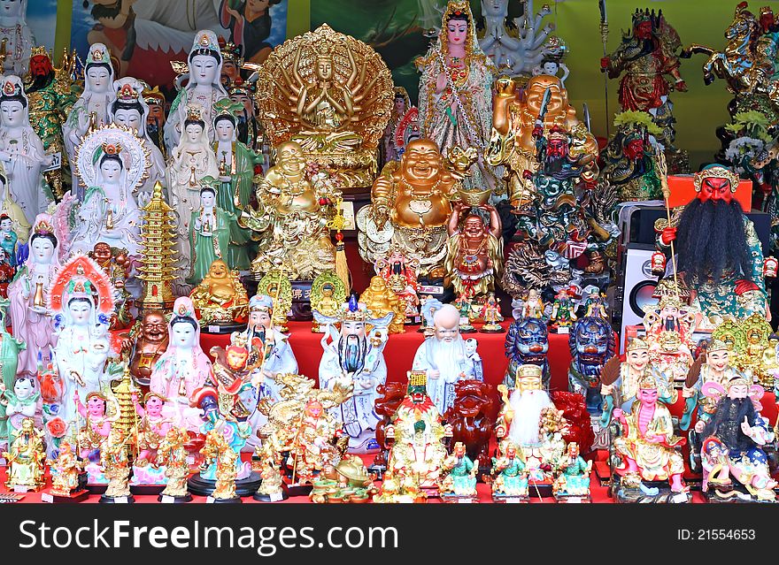 China Doll god in phuket thailand
