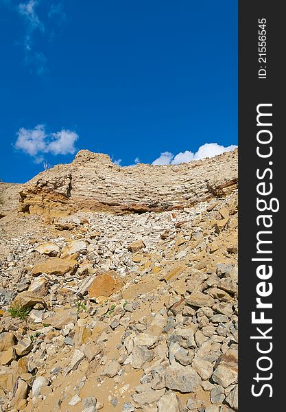 Landscape With Rocks And Sky