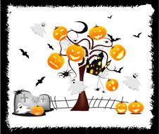 Happy Halloween Royalty Free Stock Image Happy Halloween Royalty Free Stock Image