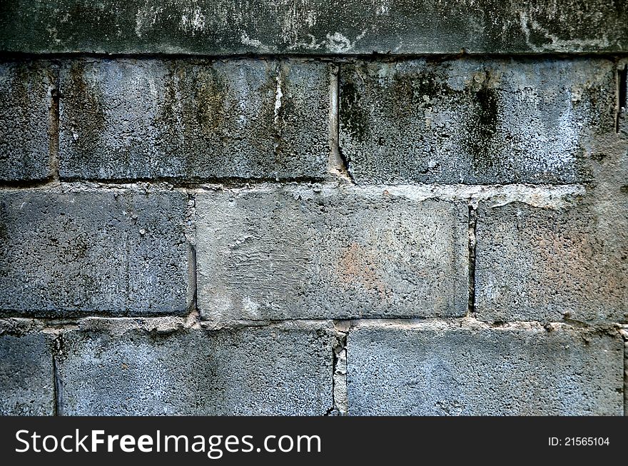 Old rough brick wall texture