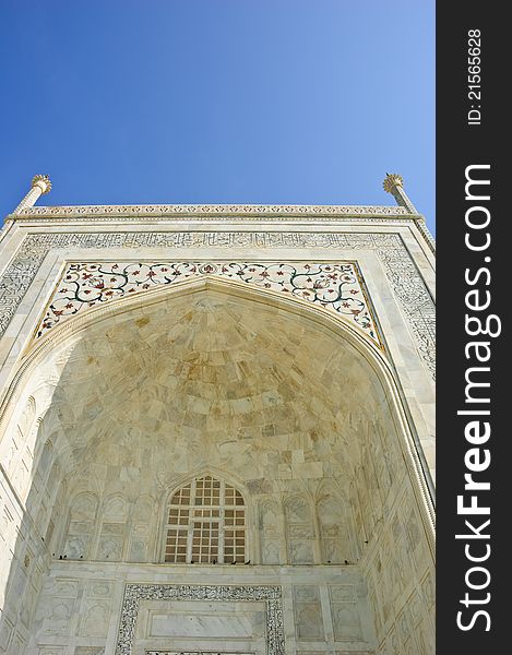 One Door Of Taj Mahal, India