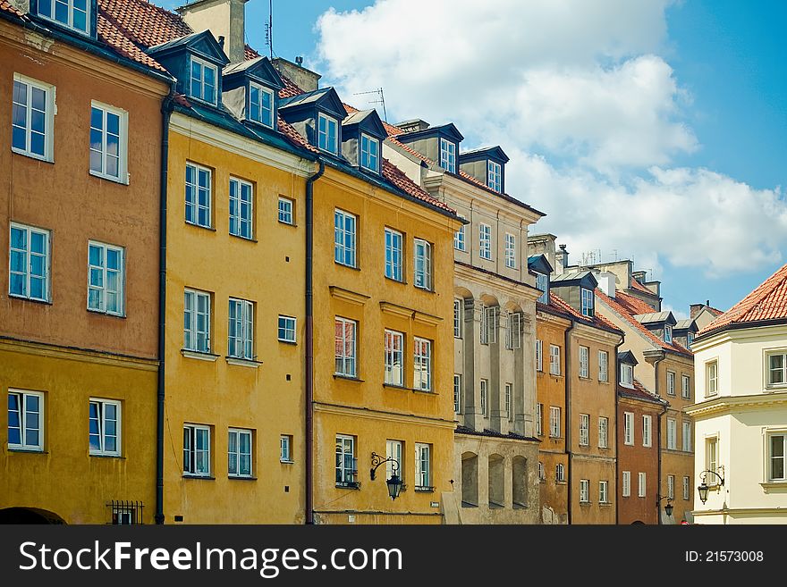 Historic Center of Warsaw, Poland, Unesco World Heritage Site. Historic Center of Warsaw, Poland, Unesco World Heritage Site