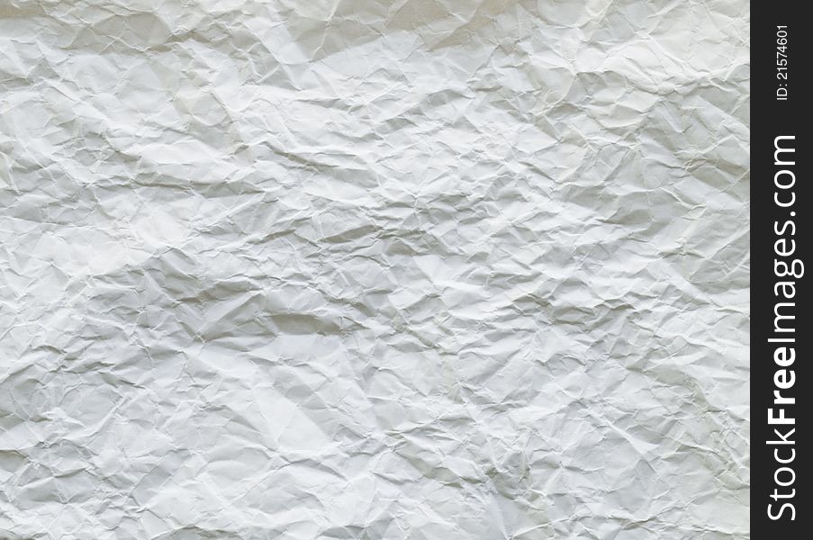 Crumpled paper texture effect, abstract background