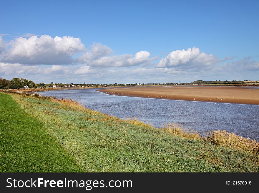 The River Severn In The UK