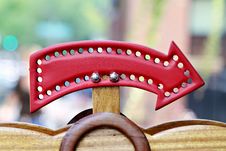 Red Arrow Royalty Free Stock Image Red Arrow Royalty Free Stock Image
