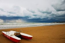 Rescue Boat Royalty Free Stock Photography Rescue Boat Royalty Free Stock Photography