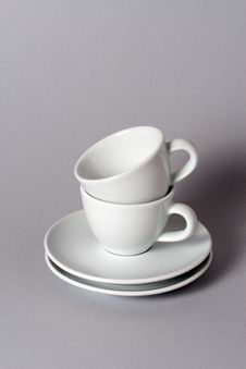 Stacked Teacups Stock Photos