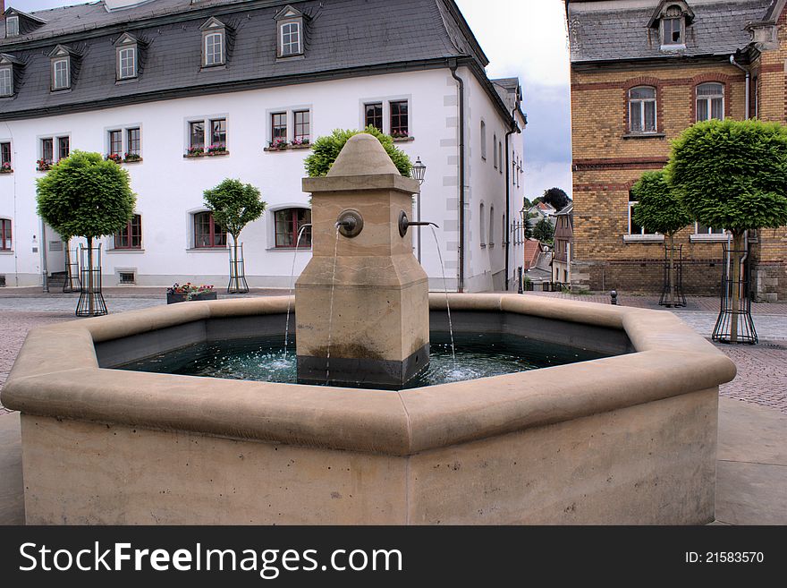 Fountain On The Marketplace