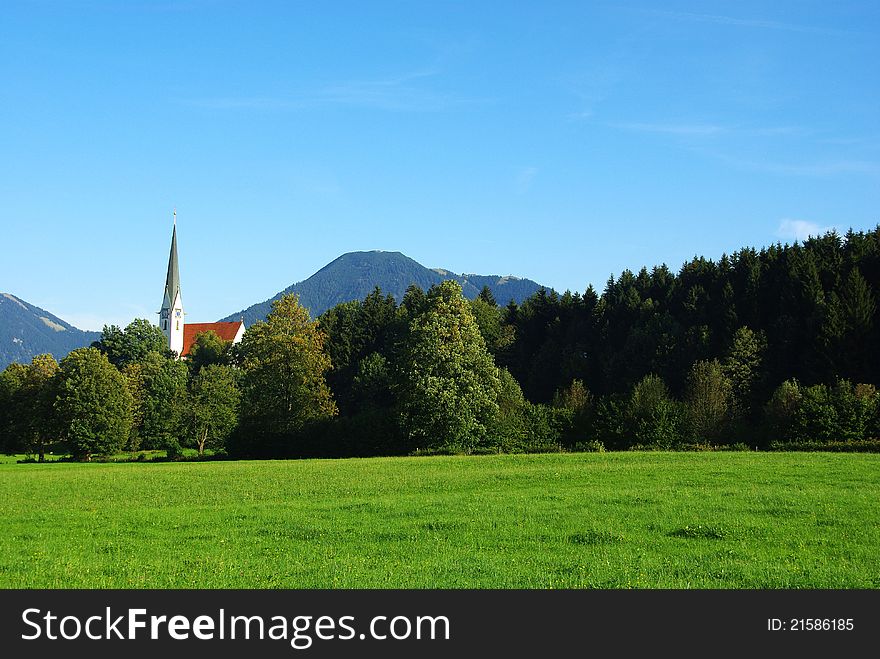 Beautiful Tegernsee in the Bavarian Alps. Beautiful Tegernsee in the Bavarian Alps