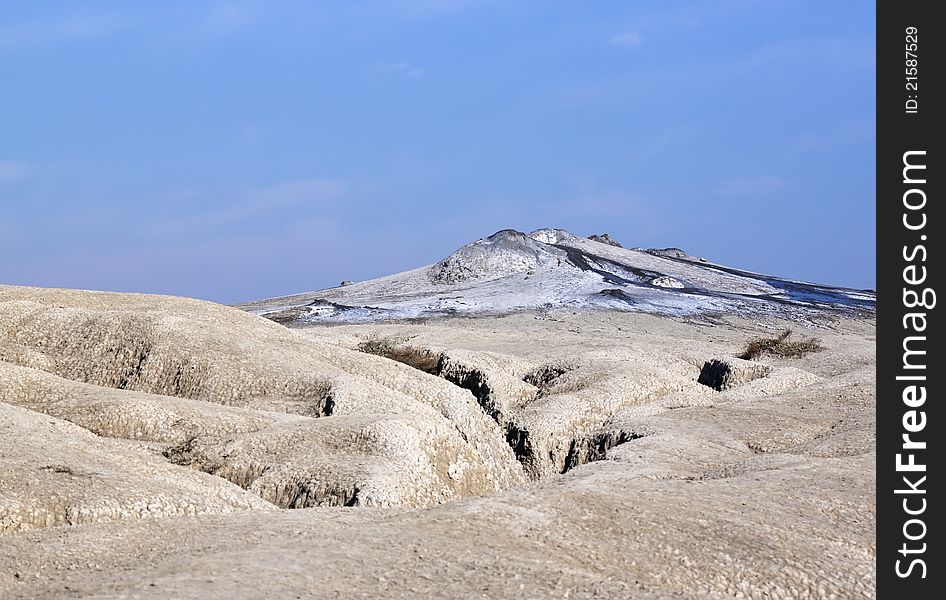 Muddy volcanoes in Berca, Romania. Muddy volcanoes in Berca, Romania