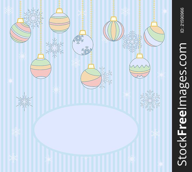 Vector illustration of beautiful christmas background with snowflakes. Vector illustration of beautiful christmas background with snowflakes.