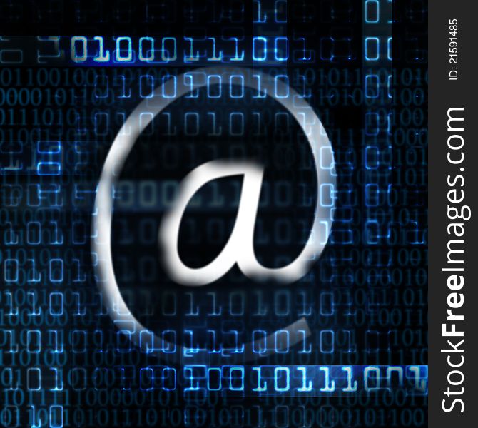 Electronic Mail And Binary Code