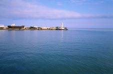 Seaport Yalta Royalty Free Stock Image Seaport Yalta Royalty Free Stock Image