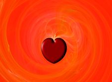 Fractal Valentine Heart Royalty Free Stock Photography Fractal Valentine Heart Royalty Free Stock Photography