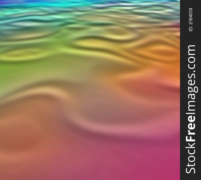 A colorful rippled abstract background