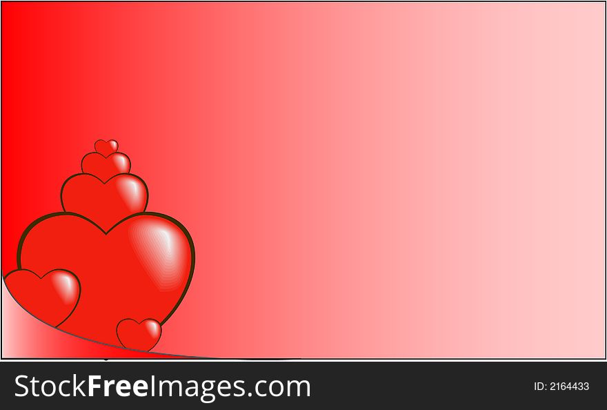 Valentine's day-work with vectors illustration