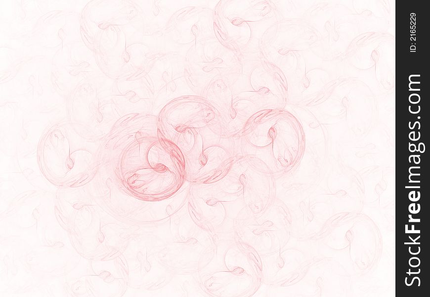 High res flame fractal in Strawberry Ice color. High res flame fractal in Strawberry Ice color