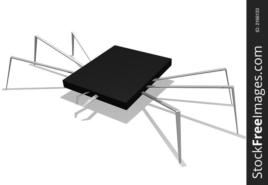Micro chip spider alive techno. Micro chip spider alive techno
