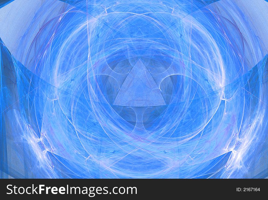 A computer generated abstract image; fractal design. A computer generated abstract image; fractal design