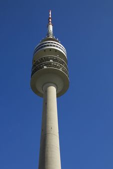 Munich Olympic Tower Royalty Free Stock Photography Munich Olympic Tower Royalty Free Stock Photography