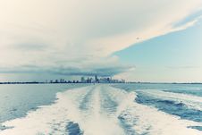 Ocean View Of Miami Royalty Free Stock Images Ocean View Of Miami Royalty Free Stock Images